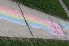 Our residents showed off their talent by designing a chalk masterpiece in front of their home. Every household that participated was entered to win a prize. The Popsicle Patrol kicked off the event by handing out popsicles to everyone who was outside chal
