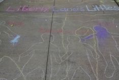 Our residents showed off their talent by designing a chalk masterpiece in front of their home. Every household that participated was entered to win a prize. The Popsicle Patrol kicked off the event by handing out polsicles to everyone who was outside chal