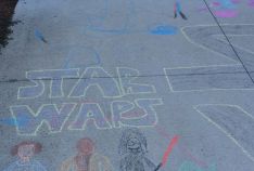 Our residents showed off their talent by designing a chalk masterpiece in front of their home. Every household that participated was entered to win a prize. The Popsicle Patrol kicked off the event by handing out polsicles to everyone who was outside chal