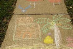 Our residents showed off their talent by designing a chalk masterpiece in front of their home. Every household that participated was entered to win a prize. The Popsicle Patrol kicked off the event by handing out polsicles to everyone who was outside chal